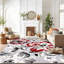Tapis gris / rouge Rooshi-33381144