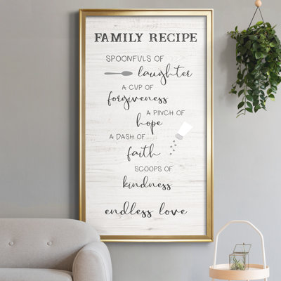 " Family Kitchen Recipe "