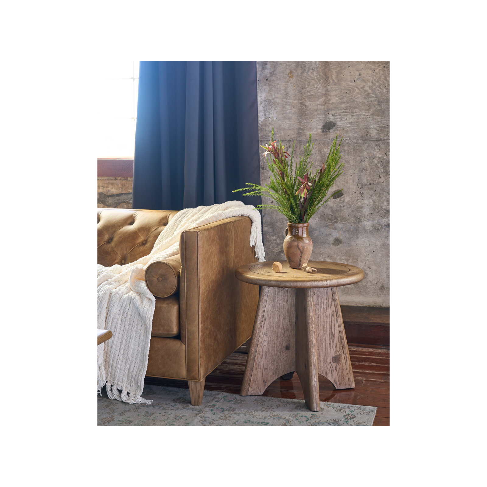 Hayes 24" End Table, Sienna