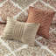 Courtepointe imprimée 6 pièces pour lit double / grand lit, imprimé de feuilles en diamant, matelassage vermicelle, tissu réversible au tissu brossé, coussins décoratifs inclus-119448640-119448641