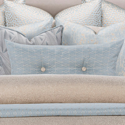 Star Attraction Designer Geometric  Lumbar Pillow