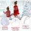 7 pi-PVC-Artificiel-Arbre de Noël-W-Stand-Fêtes-Saison-Intérieur-Extérieur-Blanc