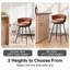 Tabouret de bar et de comptoir Kymberlynn-1853018751-1853018750