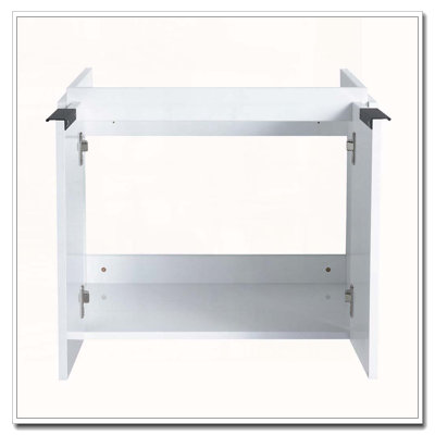 24 Inch Soft Close Bathroom Vanity with Sink – Wall Mounted – Small Bathroom