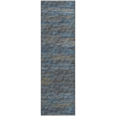Premium Machine Washable Mayfield Blue Rug