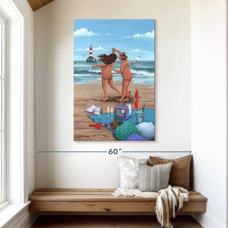 Hardie Beach Dance, 48" H x 32" W