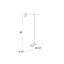 Burruss 160cm LED Task Floor Lamp-368849788