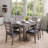 Benigni Solid Wood Base Dining Table
