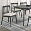 Ensemble de 2 chaises de salle à manger de style campagnard, facile à assembler-1706969991