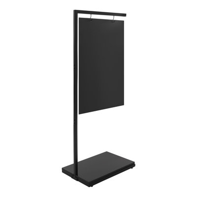 Portable Double-Sided  Floor-Standing Chalkboard Sign With Base