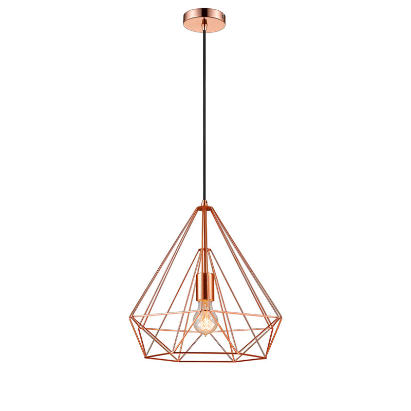 Angus 1 - Light Single Pendant, Copper