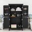 Armoire de rangement élégante avec tablettes de rangement-1340495922