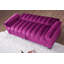 Canapé-lit double en velours avec rangement Biscuit-355639382-355639383
