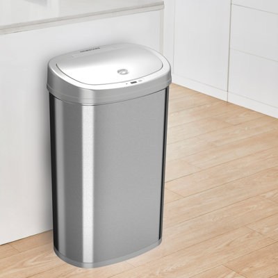 Nine Stars 13.2 Gallon Motion Sensor Trash Can