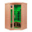 Belfry Bathroom Haddington 2 - Person Bluetooth Compatible FAR Infrared Sauna with Remote Control in Hemlock