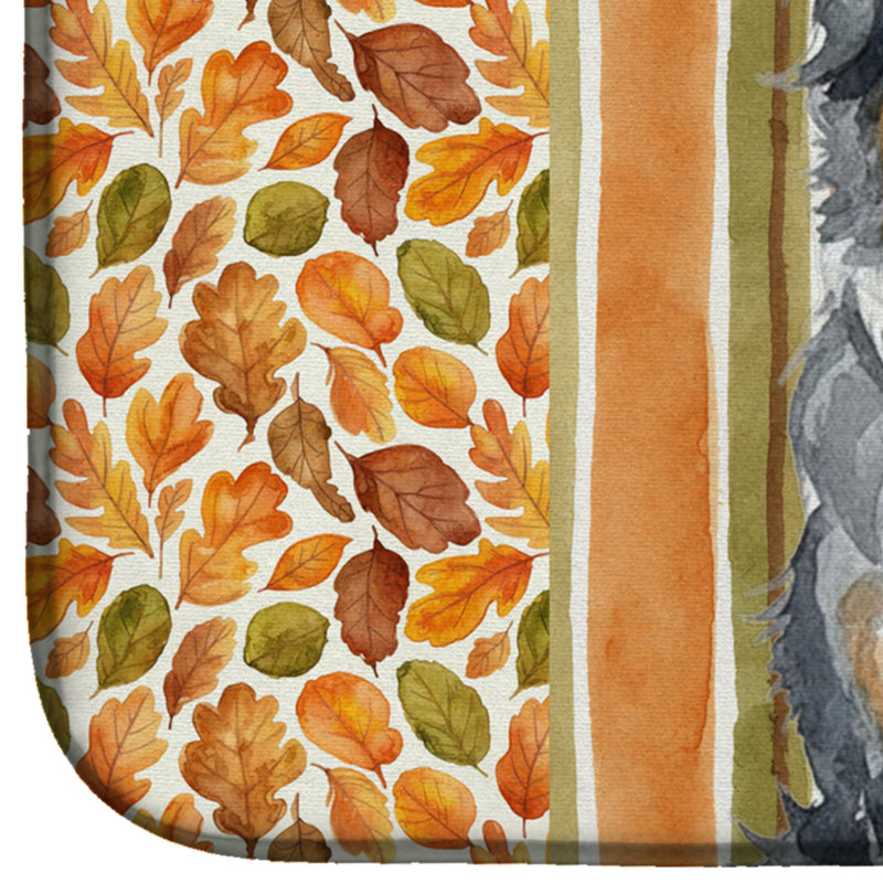 Tapis de séchage d'automne Blue Merle