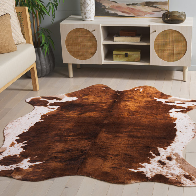 Faux Cowhide 300 Performance Animal Print Rug