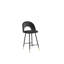 Aubin Upholstered Counter Stool with Metal Frame-1260966416