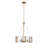 6-Light Dimmable Chandelier with Adjustable Length