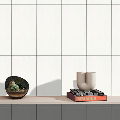 True Story Textured 12'' W x 24'' L Porcelain Throughbody Singular Tile