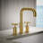 Purist Deck-Mount Bath Faucet Trim for High-Flow Valve with Cross Handles-96144627