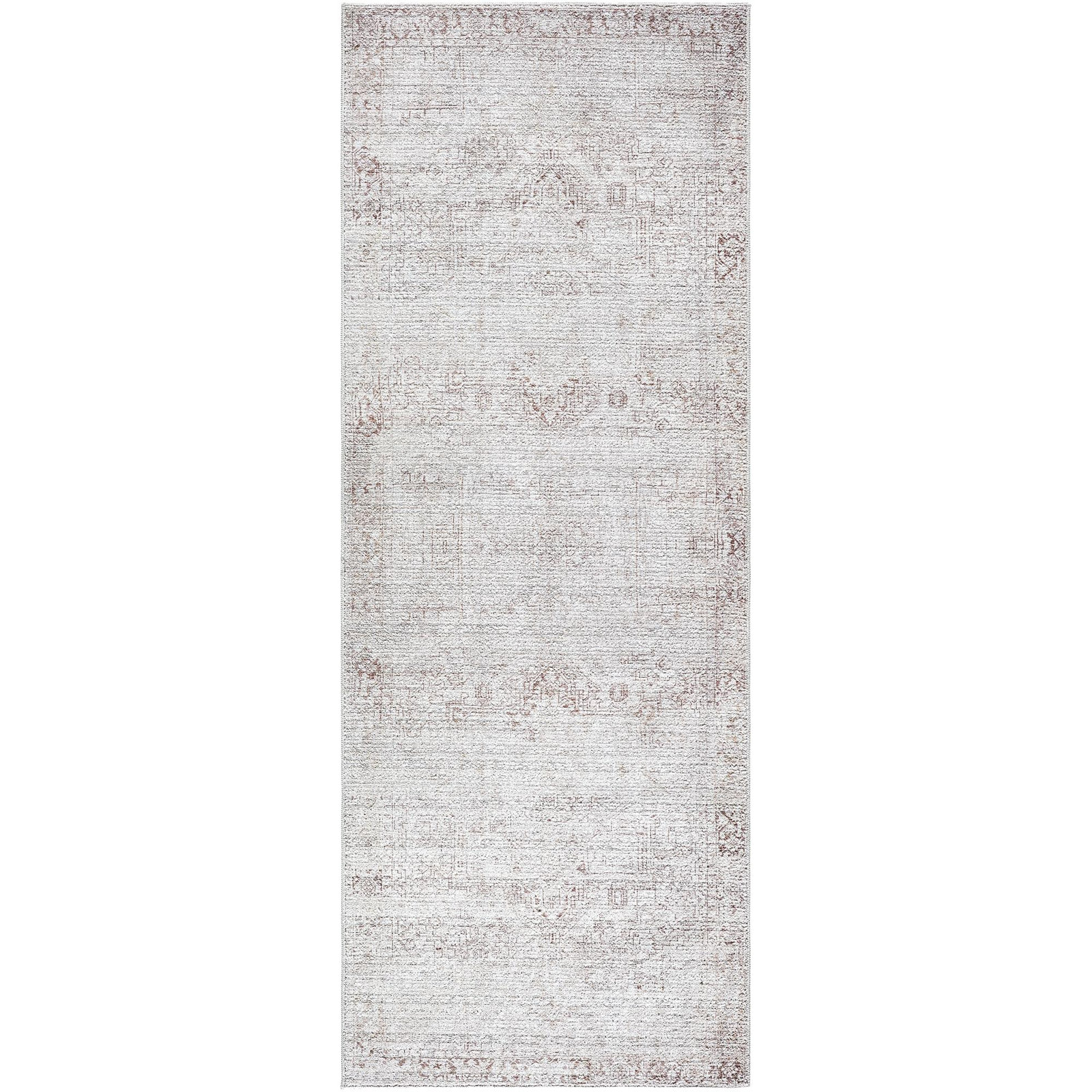 Galey Alix x Livabliss Collins Avenue Abstract Rug, Runner 2'7" x 7'3", Brown