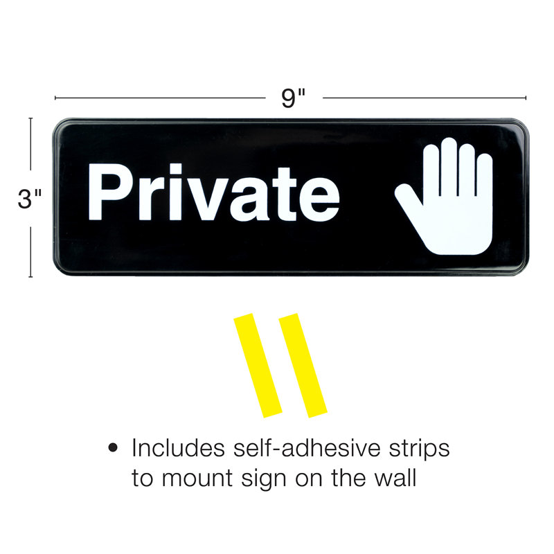 Private Sign