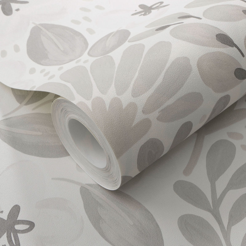 Papier peint Poetic Garden, Grey