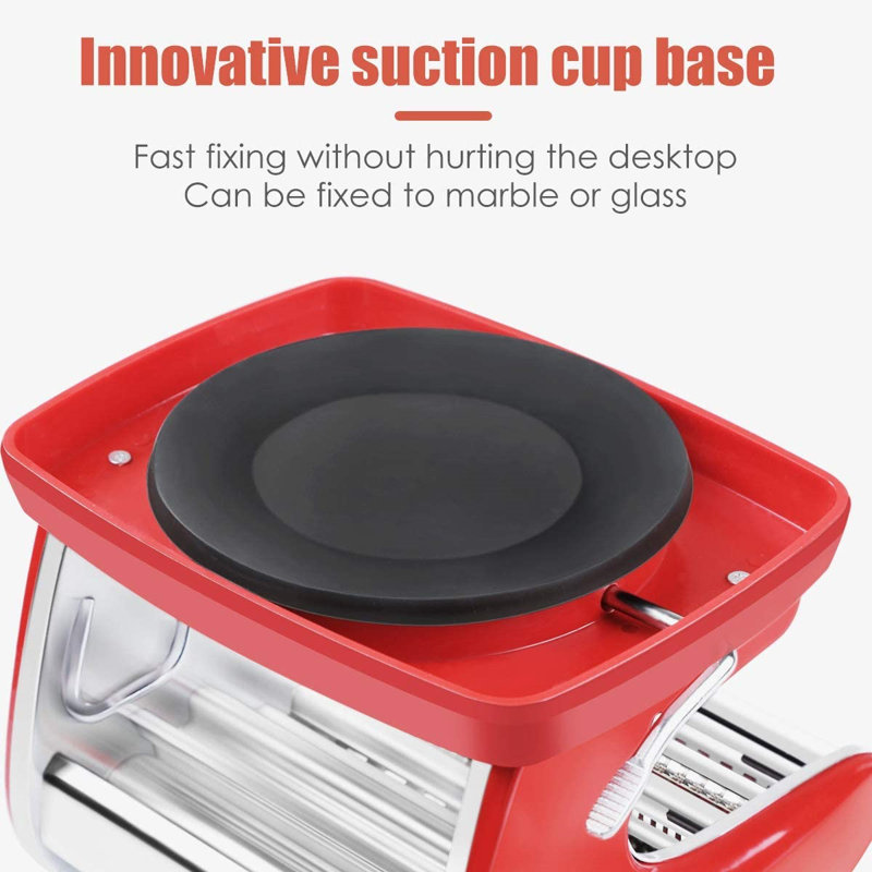 G-WELL Manual Pasta Maker with 3 Attachments