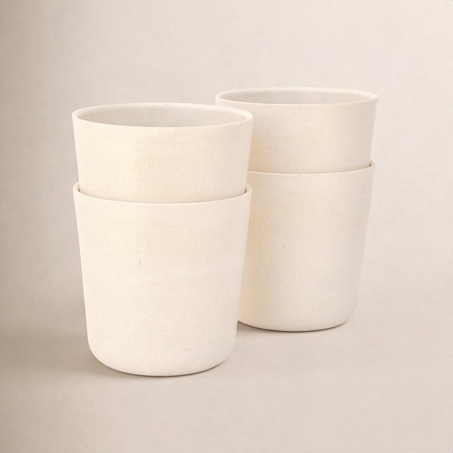 Gusto Drinking Glass, White