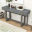 Console en bois avec trois tiroirs-478295471