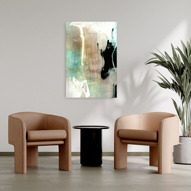 Art contemporain contemporain abstrait, H 36 po x l 24 po