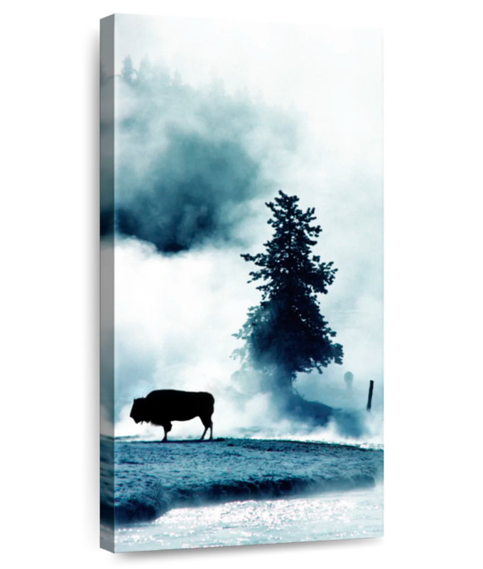 Buffle Misty Yellowstone, H 30 po x l 15 po
