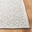 Tapis ivoire touffeté à la main à motif géométrique Heyde-310641622