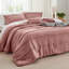 Ensemble d'édredon plissé en microfibre pré-lavé Best vendeur - 89GSM-105529487-105529482