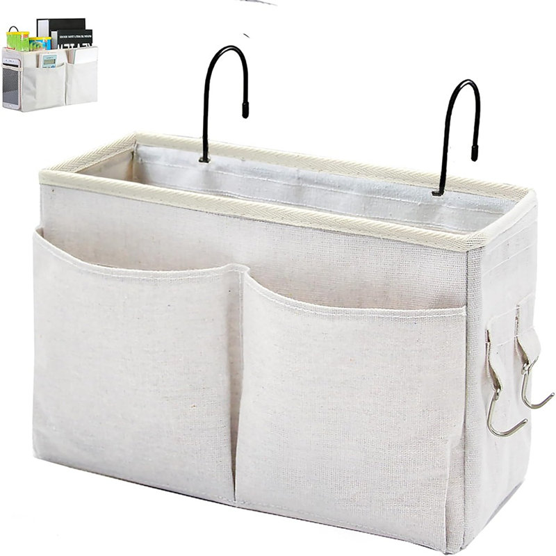 Bedside Caddy Organizer/Bedside Hanging Storage Bag Multi-Functi...