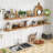 Carsin Irregular Reclaimed Elm Floating Wall Shelf-277031293-277031042