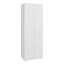 Home 2 Doors Closet System Armoire, Hanging Rod And Storage Shelf, Modern Armoire For Bedroom Organization Storage, Stained Walnut-1968290893