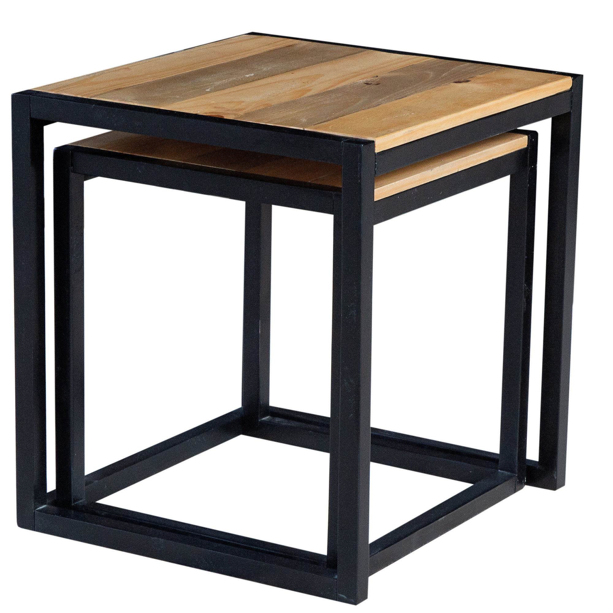 AndMakers Oslo Solid Wood Sled Nesting Tables & Reviews | Wayfair