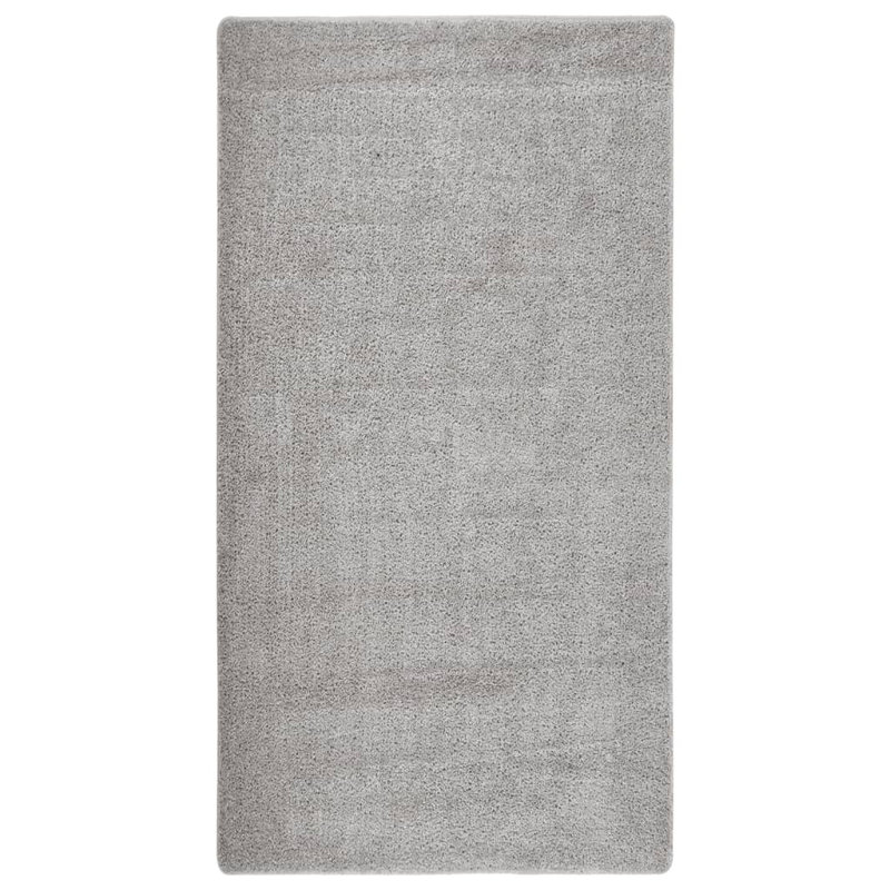 Adeja Solid Colour Shag Area Rug, Rectangle 80 x 150cm