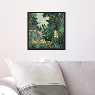 " The Equatorial Jungle " by Rousseau Painting Print