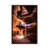 Classic Brown Wood Floater Framed