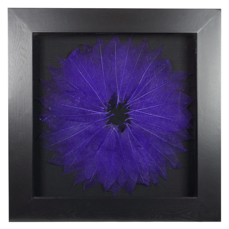 Handmade Rustic Wall Decor, Purple