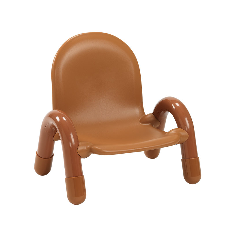 Chaise préscolaire Baseline, 5 po, Brun caramel