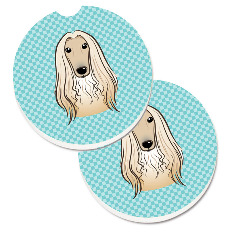 Sous-verre Retriever, Bleu, Lévrier afghan