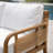 Westwood 88'' Wide Outdoor Teak Patio Sofa with Cushions