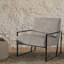 Fauteuil d'appoint en métal Ricci-839313763