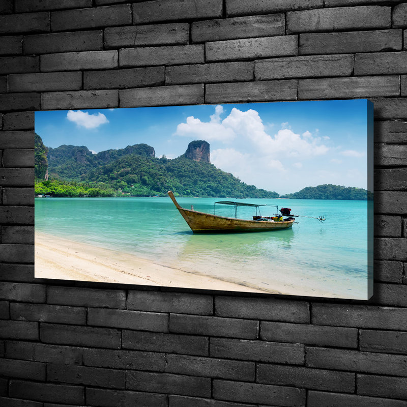 Boat - No Frame Print on Canvas