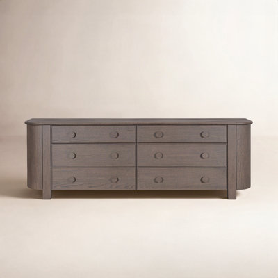 88" Oak Dresser