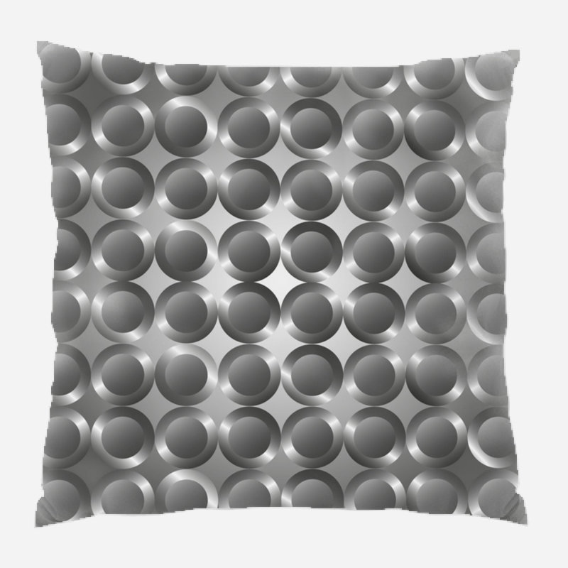 Coussin décoratif en métal, Intérieur